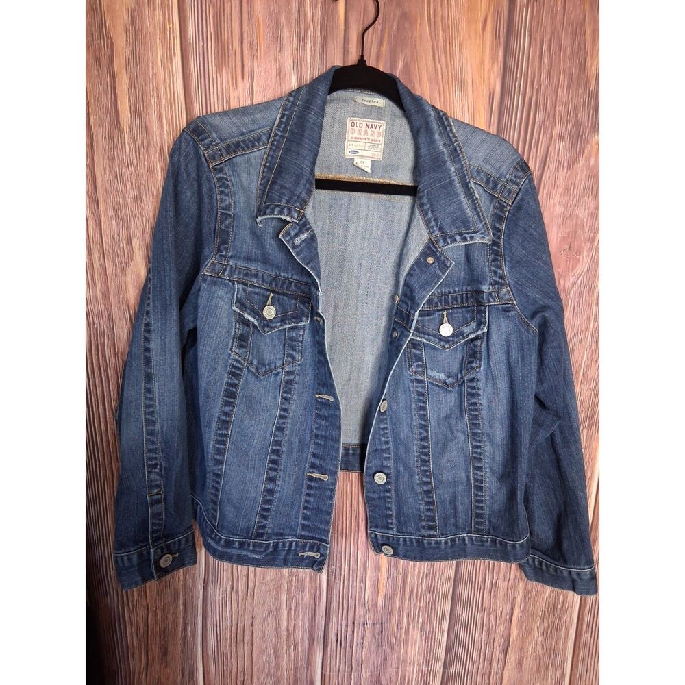Old navy denim jean jacket size 2XL